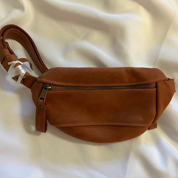 Crazy Horse Leather Fanny Packs